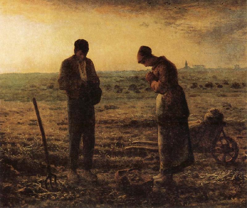 Jean Francois Millet The Evening Prayer china oil painting image